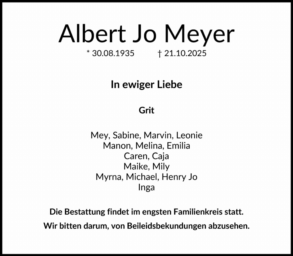 Albert Jo Meyer