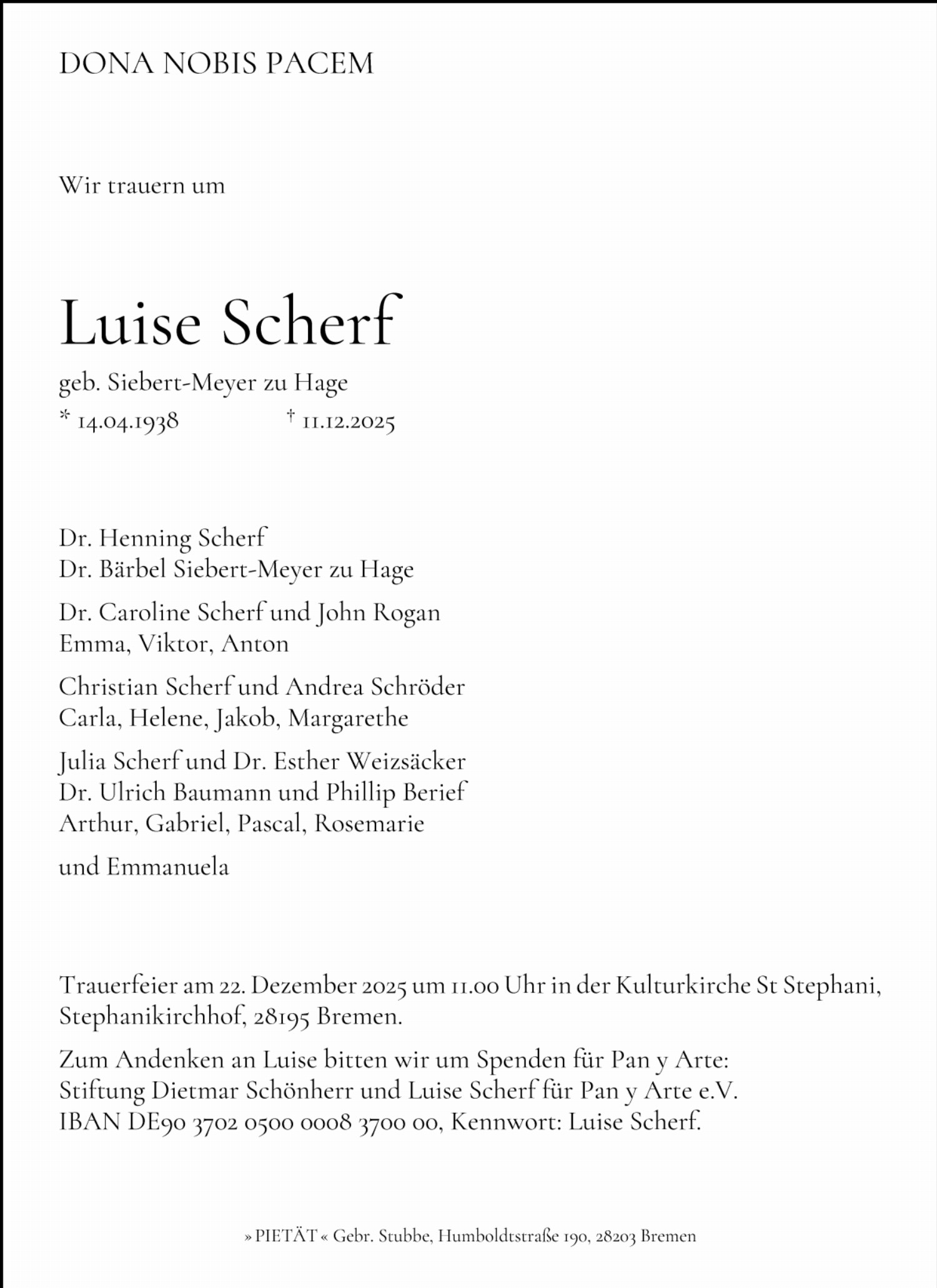 Luise Scherf